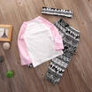 Duopindun Uk Stock Toddler Kids Girls T Shirt Pants Legging Headband Outfits Set Sunsuit duopindun kopen in de aanbieding Duopindun Uk Stock Toddler Kids Girls T Shirt Pants Legging Headband Outfits Set Sunsuit duopindun kopen in de aanbieding