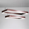 Baycheer Hl487477 Brushed Aluminum Multi Tiered Frame Warm Led Chandelier 81W 315In Brown baycheer kopen in de aanbieding Baycheer Hl487477 Brushed Aluminum Multi Tiered Frame Warm Led Chandelier 81W 315In Brown baycheer kopen in de aanbieding