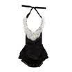 Newborn Kids Baby Girls Clothes Flower Backless Romper Jumpsuit Bodysuit Sunsuit