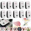 Repelente de ultrasonido electrónico 10x rechazo mosquito cucaracha ratón asesino asesino