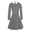 Gbtiger Vintage Plaid Knee Length Dress gbtiger kopen in de aanbieding