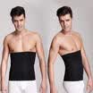 Mens Healthy Slimming Body Abdomen Shaper Belt Black Underwear Burn Fat Sweat