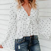 Meihuid Women Lady Satin V Neck Long Sleeve Loose Blouse Chiffon Casual Shirt Tops Nice meihuid kopen in de aanbieding Meihuid Women Lady Satin V Neck Long Sleeve Loose Blouse Chiffon Casual Shirt Tops Nice meihuid kopen in de aanbieding