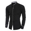 Meihuid Uk Luxury Stylish Mens Slim Fit Casual Shirts Long Sleeve Check Dress Top meihuid kopen in de aanbieding