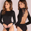 Meihuid Women Ribbed Jumpsuit Bodycon Bodysuit Leotard Top Blouse Long Sleeve Tshirt New meihuid kopen in de aanbieding Meihuid Women Ribbed Jumpsuit Bodycon Bodysuit Leotard Top Blouse Long Sleeve Tshirt New meihuid kopen in de aanbieding