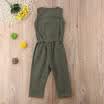 Moda para niños pequeños para bebés niñas mamelucos monos monos trajes trajes de sol