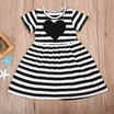 Duopindun Toddler Baby Girl Kid Striped Casual Dress Short Sleeve Dresses Outfit Sundress duopindun kopen in de aanbieding Duopindun Toddler Baby Girl Kid Striped Casual Dress Short Sleeve Dresses Outfit Sundress duopindun kopen in de aanbieding