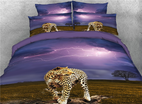 Beddinginn 3D Leopardrainstorm Printed Cotton 4 Piece Bedding Sets beddinginn kopen in de aanbieding Beddinginn 3D Leopardrainstorm Printed Cotton 4 Piece Bedding Sets beddinginn kopen in de aanbieding