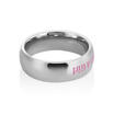 Duopindun 1Pc Ring Stainless Steel Rings For Women Men Lovers Promise Jewelry Gifts duopindun kopen in de aanbieding