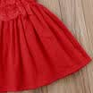 UK Toddler Kid Baby Girl Off Lace Lace Floral Princess Party Pageant Vestidos