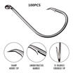 Canis Bulk 100Pcs Fishing Hook Jig Hooks Black High Carbon Steel Fishook canis kopen in de aanbieding Canis Bulk 100Pcs Fishing Hook Jig Hooks Black High Carbon Steel Fishook canis kopen in de aanbieding