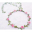 Meihuid Uk Bridal Headpiece Flower Crown Festival Elastic Headband Boho Rosette Garland meihuid kopen in de aanbieding