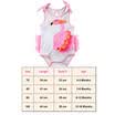 Canis Toddler Kid Baby Girls Flamingo Traje Romper Traje Conjunto de trajes
