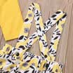 Recién nacido niños bebés niñas tops florales camiseta tirantes vestido diadema conjunto de traje