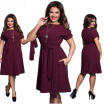 Duopindun Womens Plus Size Short Sleeves High Waist Evening Cocktail Gown Long Lace Dress duopindun kopen in de aanbieding Duopindun Womens Plus Size Short Sleeves High Waist Evening Cocktail Gown Long Lace Dress duopindun kopen in de aanbieding