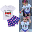 Meihuid 2Pcs Baby Girls Kids Clothes Summer Top T Shirt Pants Shorts Sunsuit Outfit Set meihuid kopen in de aanbieding Meihuid 2Pcs Baby Girls Kids Clothes Summer Top T Shirt Pants Shorts Sunsuit Outfit Set meihuid kopen in de aanbieding