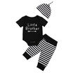 Duopindun Infant Baby Boy Outfits Clothes Little Brother Romper Jumpsuit Pants 3Pcs Set duopindun kopen in de aanbieding Duopindun Infant Baby Boy Outfits Clothes Little Brother Romper Jumpsuit Pants 3Pcs Set duopindun kopen in de aanbieding
