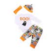 4PCS Newborn Baby Boys Girls Romper Pants Leggings Outfits Clothes Halloween Set