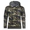 Sudadera con capucha para hombre Sudadera con capucha Sudadera con capucha Top bolsillo Diseño liso Ropa casual