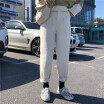 Oloey Jeanswoman 2018 Autumnwinter Clothing New Korean Version Of Student High Waist Flapped Hem Nine Point Harem Pants oloey kopen in de aanbieding Oloey Jeanswoman 2018 Autumnwinter Clothing New Korean Version Of Student High Waist Flapped Hem Nine Point Harem Pants oloey kopen in de aanbieding