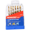 Joy Collection Workpro W124021N 13 Plated Titanium Twist Drill Set 15 2 25 3 32 35 4 45 48 5 55 6 6 joy collection kopen in de aanbieding Joy Collection Workpro W124021N 13 Plated Titanium Twist Drill Set 15 2 25 3 32 35 4 45 48 5 55 6 6 joy collection kopen in de aanbieding