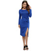 Gbtiger Long Sleeve Bodycon Dress With Slits gbtiger kopen in de aanbieding Gbtiger Long Sleeve Bodycon Dress With Slits gbtiger kopen in de aanbieding