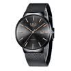 LIGE 9903 Moda Top Marca de Lujo Hombres Correa de Malla de Acero Inoxidable Completa Relojes de Negocios Reloj de Cuarzo Hombres Reloj de pulsera Relogio Mascul