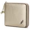 L&39ALPINA Alpina kangaroo wallet wallet wallet short purse small wallet holding bag card girl 662131001 gold