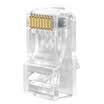 CNCOB CN-2001 engineering grade six gigabit crystal head 100 box computer network broadband cable connector CAT6 unshielded 8 core RJ45 crystal head