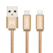 Joy Collection Tiemotu Bzcdx01 Apple Android Car Knitting Charging Cable Two In One Data 15 M Gold joy collection kopen in de aanbieding Joy Collection Tiemotu Bzcdx01 Apple Android Car Knitting Charging Cable Two In One Data 15 M Gold joy collection kopen in de aanbieding