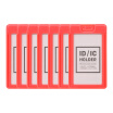 Joy Collection Deli 33382 Slide Card Holder Work Permit Employee Vertical 6 Loaded Red joy collection kopen in de aanbieding Joy Collection Deli 33382 Slide Card Holder Work Permit Employee Vertical 6 Loaded Red joy collection kopen in de aanbieding