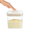 Joy Collection Ekoa Seal Tank Large Capacity Milk Moistureproof Tea Pressable Storage Box 15L Ivory White joy collection kopen in de aanbieding Joy Collection Ekoa Seal Tank Large Capacity Milk Moistureproof Tea Pressable Storage Box 15L Ivory White joy collection kopen in de aanbieding