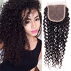 Bettylove Peruvian Kinky Curly Closure 44 Free Part Lace Grade 7A Virgin Human Hair bettylove kopen in de aanbieding
