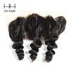 Sexemara Hhhair Lace Frontal Peruvian Loose Wave 13X4 Inch Human Hair Closure sexemara kopen in de aanbieding