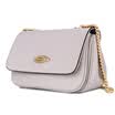 Each degree MEIDU Europe&the United States fashion leather cowhide shoulder Messenger bag female chain small square package MWB160628 gray