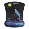It is cool EXCO memory cotton art wrist mouse pad cute cartoon home office wrist pad cloth non-slip mouse pad MSP011 whale