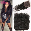 Shireen Hair 8A Brazilian Virgin With Closure 4 Bundles Deep Wave Unprocessed Curly Human Weaves shireen hair kopen in de aanbieding Shireen Hair 8A Brazilian Virgin With Closure 4 Bundles Deep Wave Unprocessed Curly Human Weaves shireen hair kopen in de aanbieding