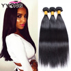Brazilian Virgin Hair Straight 3 Bundles Unprocessed Yyong Products 8A yyong kopen in de aanbieding