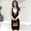 Joy Collection A Morning 2017 Autumn Korean Version Of The Long Sleeved Large Size Dress Female Temperament Wild Commuter Suit Skirt S71R0263A3L Wine Red joy collection kopen in de aanbieding Joy Collection A Morning 2017 Autumn Korean Version Of The Long Sleeved Large Size Dress Female Temperament Wild Commuter Suit Skirt S71R0263A3L Wine Red joy collection kopen in de aanbieding