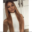 Platinum Fashion Brazilian Virgin Hair Silky Straight Ombre Lace Front Wig Glueless Full Human Two Tone Baby platinum kopen in de aanbieding Platinum Fashion Brazilian Virgin Hair Silky Straight Ombre Lace Front Wig Glueless Full Human Two Tone Baby platinum kopen in de aanbieding