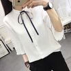 Joy Collection Vivaheart Korean Bowknot T Shirt Women39S Short Sleeve T T Vwcd174238 White One Size joy collection kopen in de aanbieding Joy Collection Vivaheart Korean Bowknot T Shirt Women39S Short Sleeve T T Vwcd174238 White One Size joy collection kopen in de aanbieding