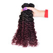 Sexy Lady 8A Ombre Peruvian Virgin Hair Burgundy Weave Kinky Curly Vip Beauty Model 5 Bundles Deals sexy lady kopen in de aanbieding