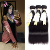 Fle 8A Brazilian Remy Virgin Human Hair 3 Bundles Extensions 8A Narural Color Weave fle kopen in de aanbieding