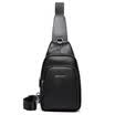BOSTANTEN BOSTANTEN men&39s chest brassiere nylon trousers men&39s fashion canvas pockets leisure Messenger bag B5171041 black