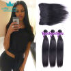 Noble Qu Brazilian Straight Virgin Hair 3 Bundles Wefts With 13X4 Ear To Lace Frontal Closure Human Extensions Natural Color noble qu kopen in de aanbieding Noble Qu Brazilian Straight Virgin Hair 3 Bundles Wefts With 13X4 Ear To Lace Frontal Closure Human Extensions Natural Color noble qu kopen in de aanbieding