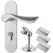 Joy Collection Yuhuaze Simple Door Lock Indoor Security Silent Handle Set With 3 Hinge 1 Suction joy collection kopen in de aanbieding Joy Collection Yuhuaze Simple Door Lock Indoor Security Silent Handle Set With 3 Hinge 1 Suction joy collection kopen in de aanbieding