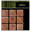 Cazenoveyi 120Pcsset 15Mm X Thermal Conductive Pads Copper Mat For Pc Repair Gpu Gba Cpu Chip Memory Ic cazenoveyi kopen in de aanbieding Cazenoveyi 120Pcsset 15Mm X Thermal Conductive Pads Copper Mat For Pc Repair Gpu Gba Cpu Chip Memory Ic cazenoveyi kopen in de aanbieding