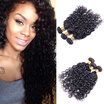 Iueenly Peruvian Water Wave Virgin Hair Weave 100Gpc Human Extensions Natural Black 4 Bundles Free Shipping iueenly kopen in de aanbieding