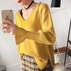 Joy Collection Sustory Women 2017 Autumn Section Korean Version Of The Wave Of Loose Students Wild V Neck Speaker Sleeve Sweater Srsu063 Yellow All joy collection kopen in de aanbieding Joy Collection Sustory Women 2017 Autumn Section Korean Version Of The Wave Of Loose Students Wild V Neck Speaker Sleeve Sweater Srsu063 Yellow All joy collection kopen in de aanbieding