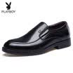 Playboy PLAYBOY Men&39s Classic Sleeve Business Casual Leather Shoes Round Dress Shoes Men&39s Shoes 6CW509054D01 Black 43